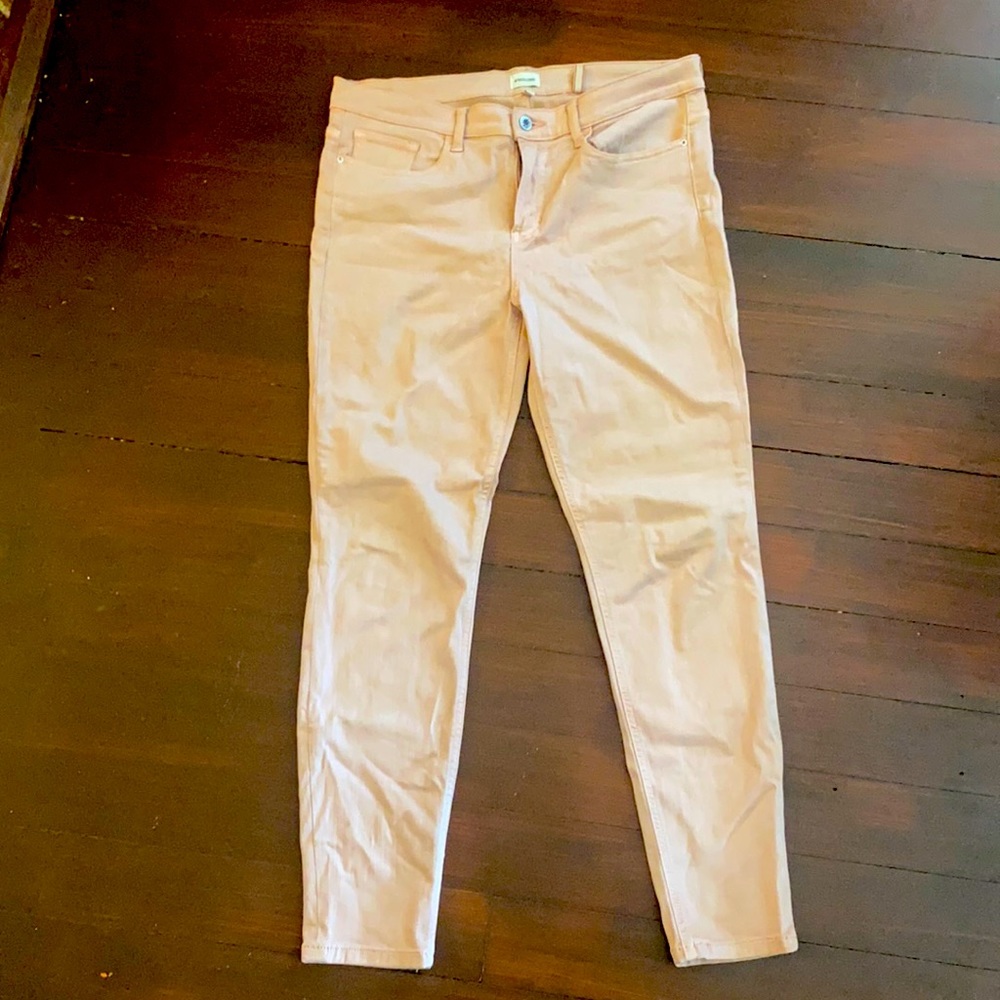 Blush colored jeans